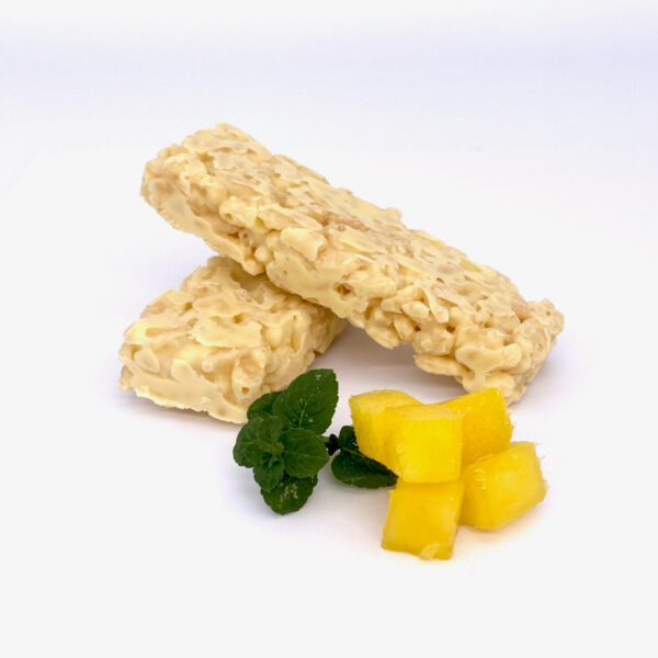 Ricecrispiesriegel mit Mango <Strong>Nur für Abholung</strong>